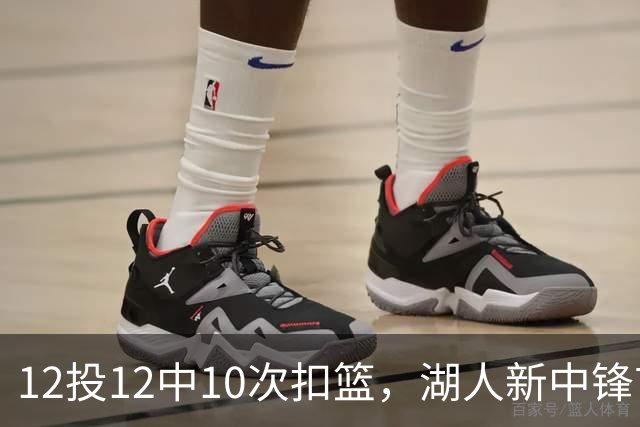 12投12中10次扣篮，湖人新中锋首秀比肩奥尼尔